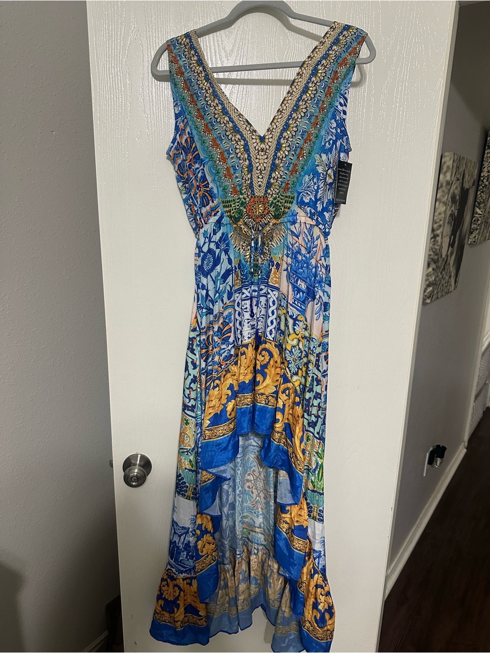 Shahida Parides high low dress Brand New with tags